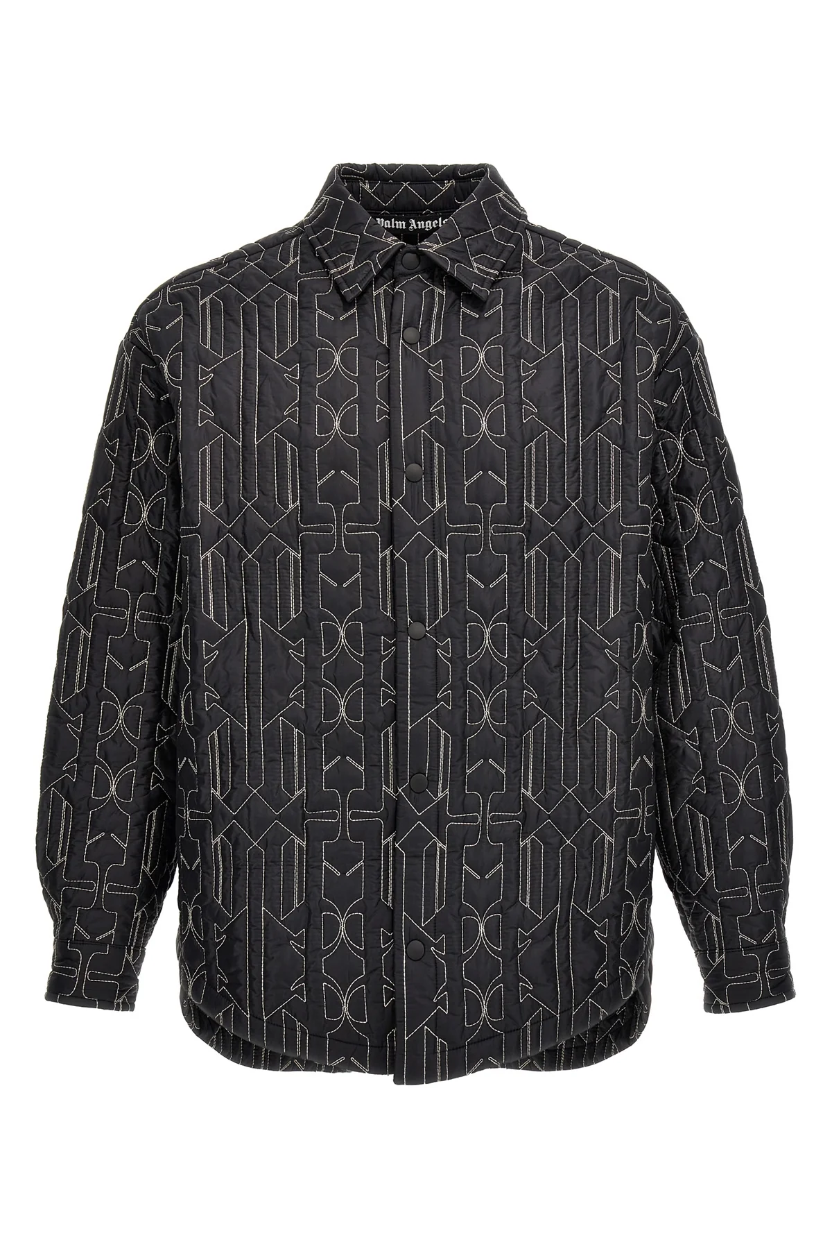 all monogram quilted dover jacket in quilted nylon