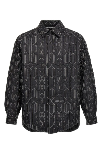 all monogram quilted dover jacket in quilted nylon