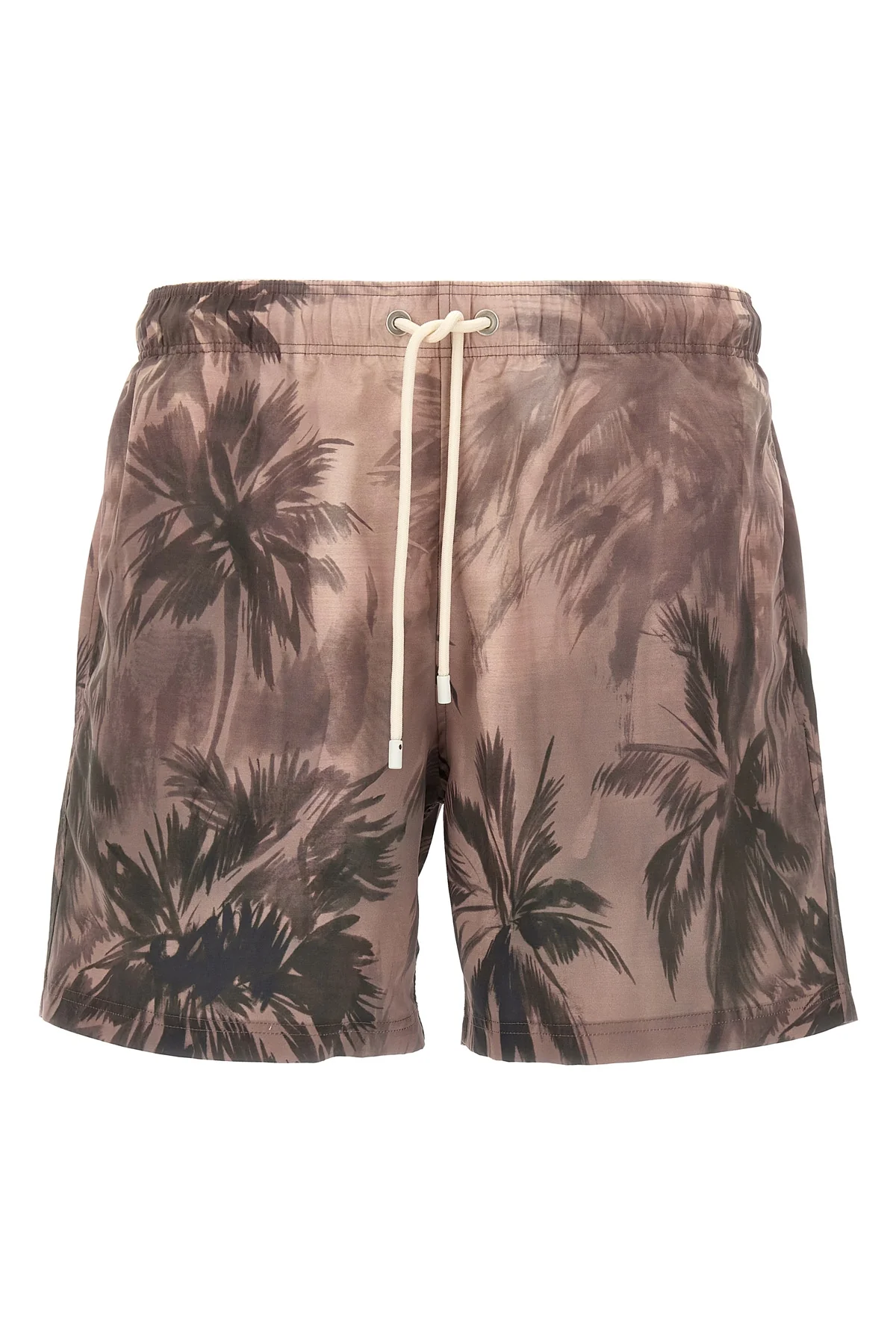 PALM ANGELS S swimsuit in all-over sunset palms print technical fabric