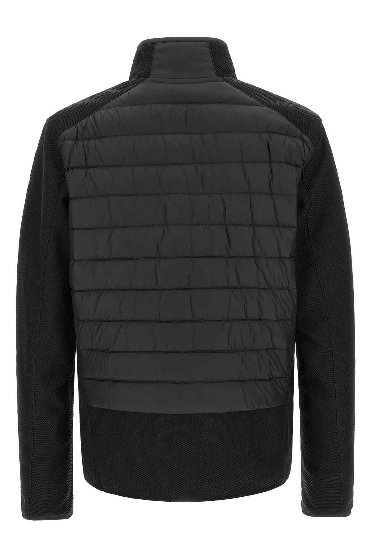 PARAJUMPERS XL jayden hybrid jacket in semi-glossy quilted nylon 20 denier taffeta slightly p