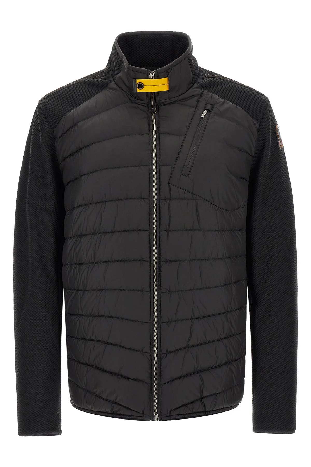 PARAJUMPERS XL jayden hybrid jacket in semi-glossy quilted nylon 20 denier taffeta slightly p