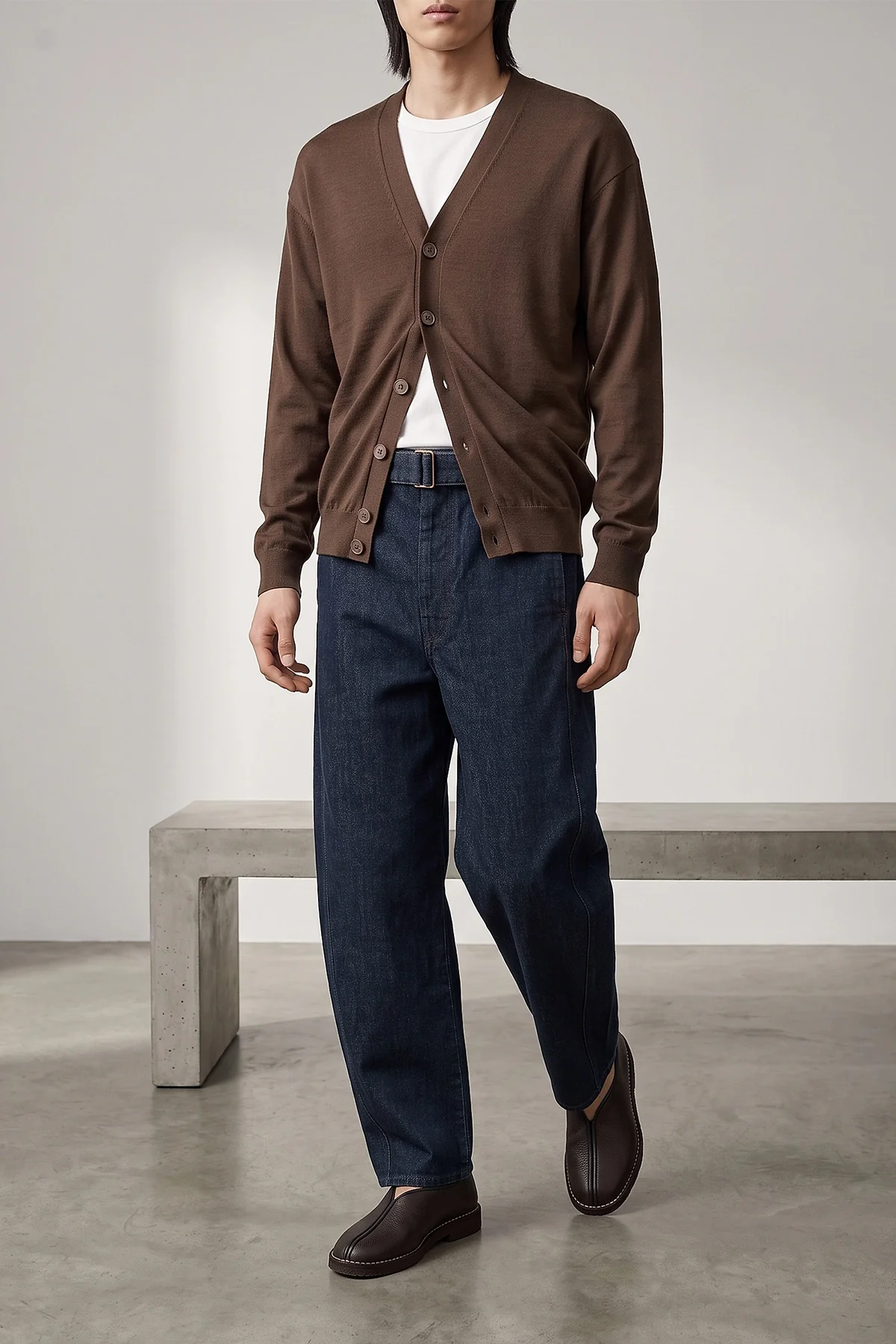 LEMAIRE L the lemaire relaxed twisted cardigan