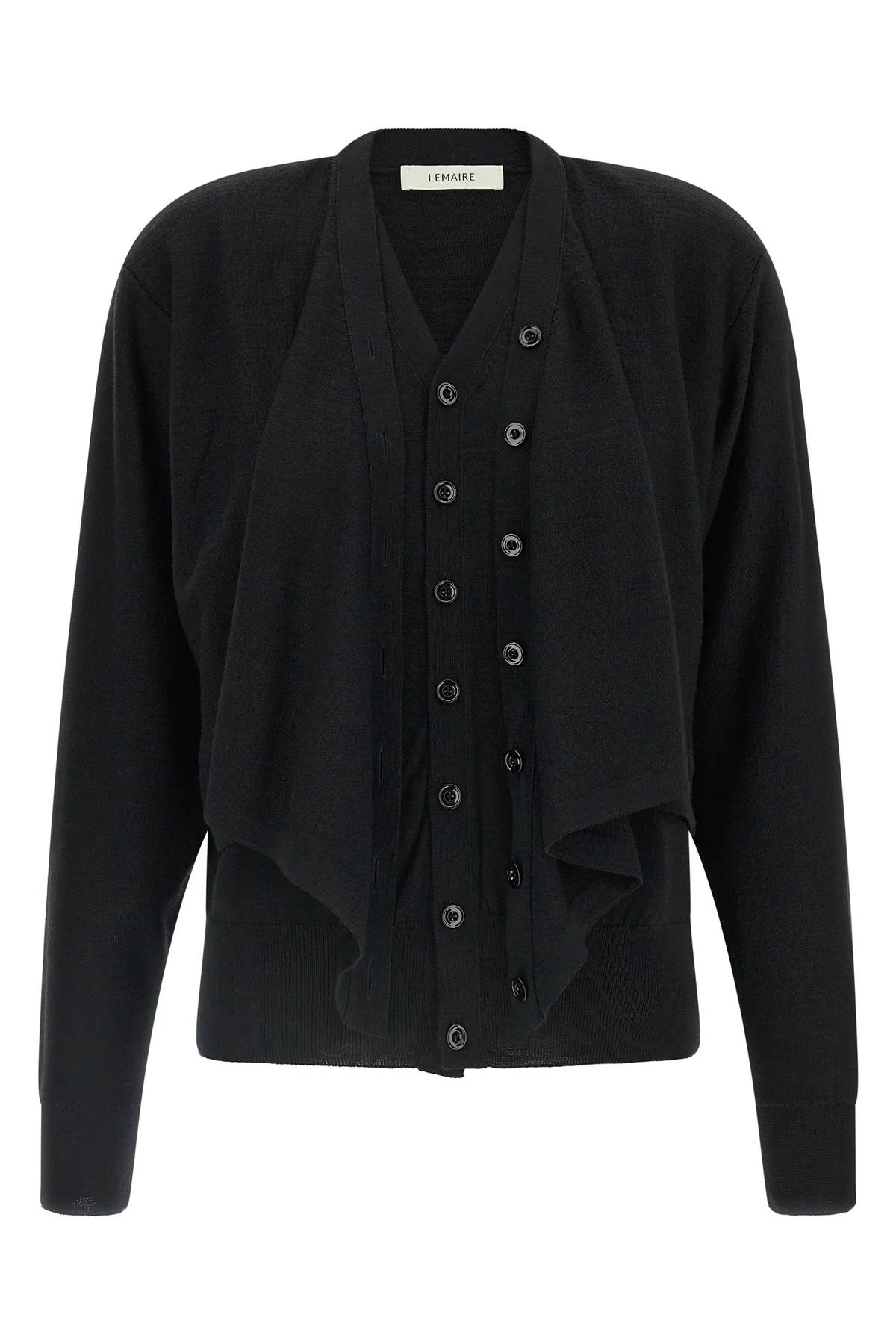 LEMAIRE M the lemaire cardigan redefines the concept of stratification through a sophistic