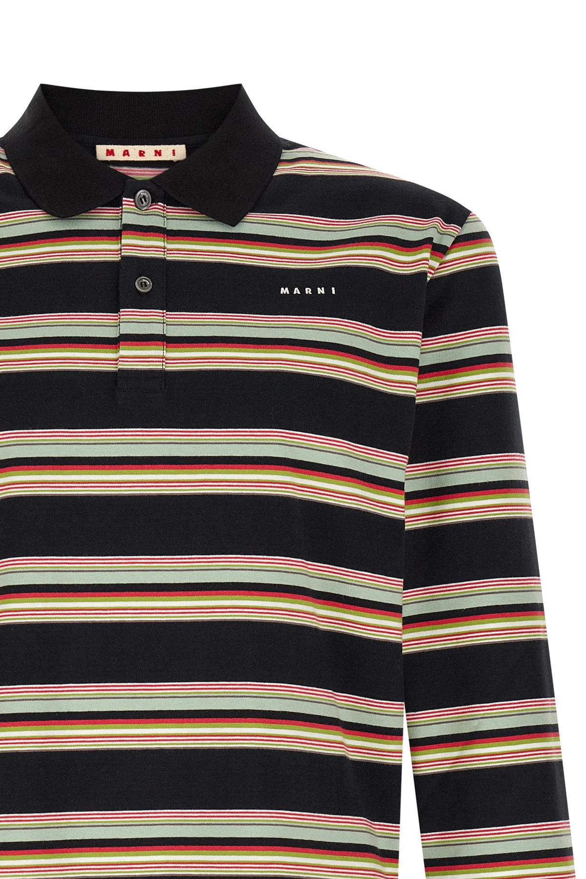 the marni long-sleeved polo shirt