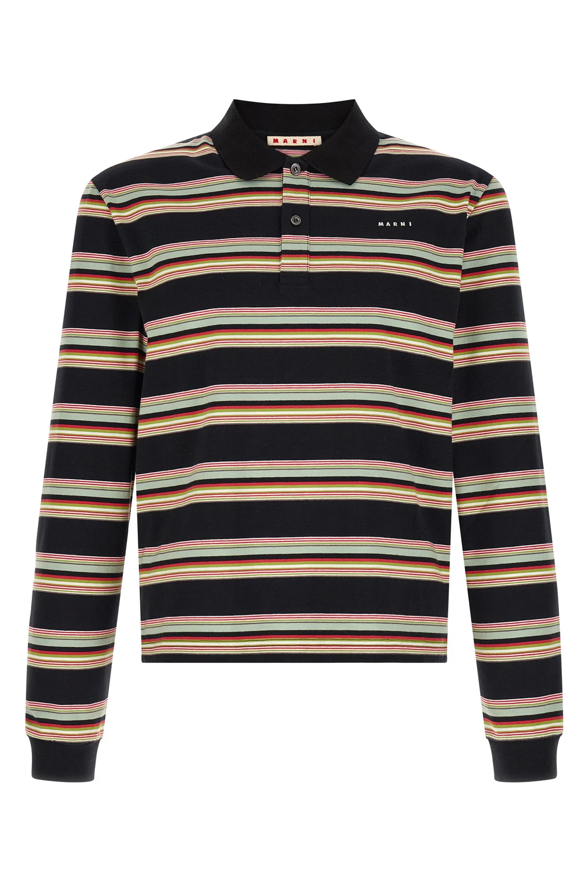 the marni long-sleeved polo shirt