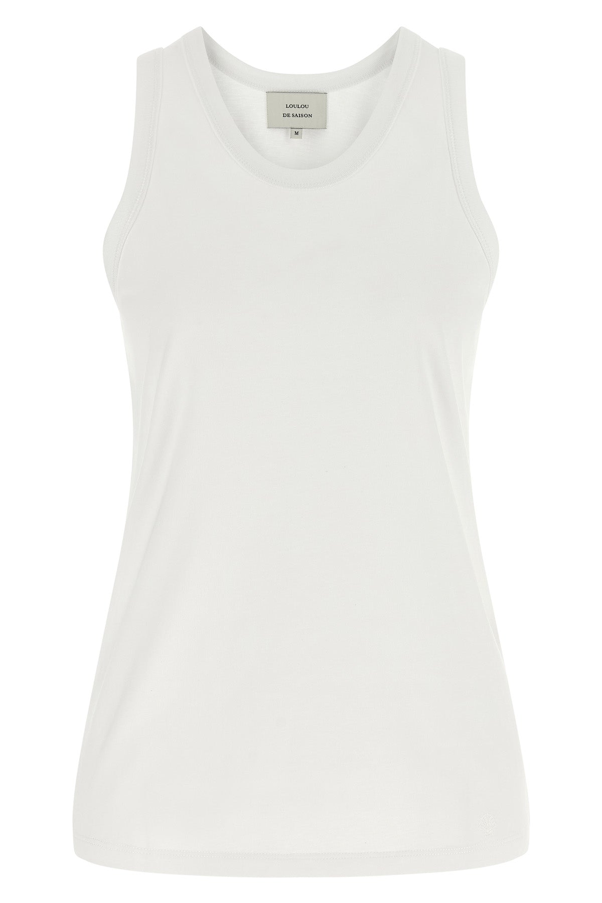 LOULOU DE SAISON M poso tank top in supima cotton