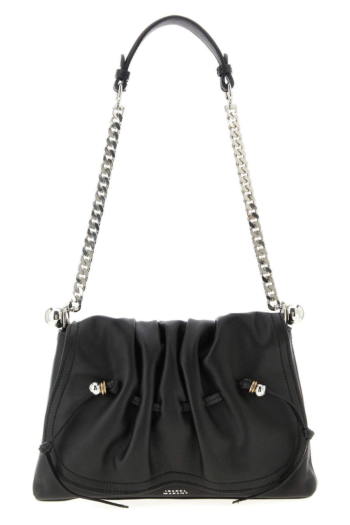 ISABEL MARANT OS bolton leather shoulder bag