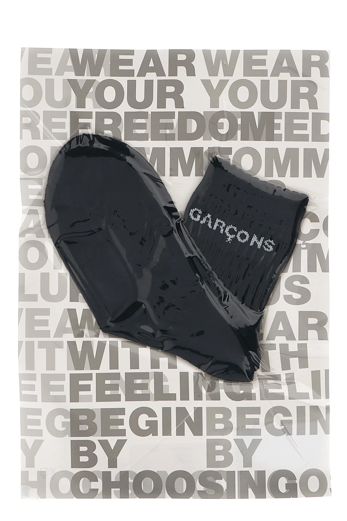 COMME DES GARÇONS HOMME PLUS M stretch cotton socks
