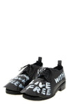comme des garçons homme plus lace-up shoes