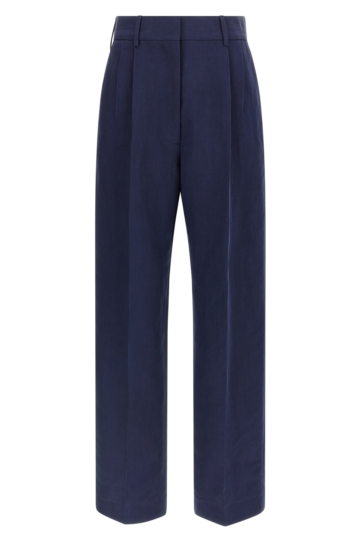 BLAZÉ MILANO 1 savannah fox pants in linen and silk blend