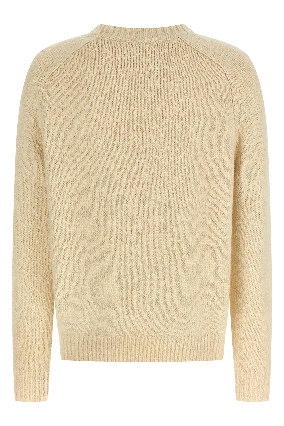 hanori sweater in lightly brushed wool and cotton blend