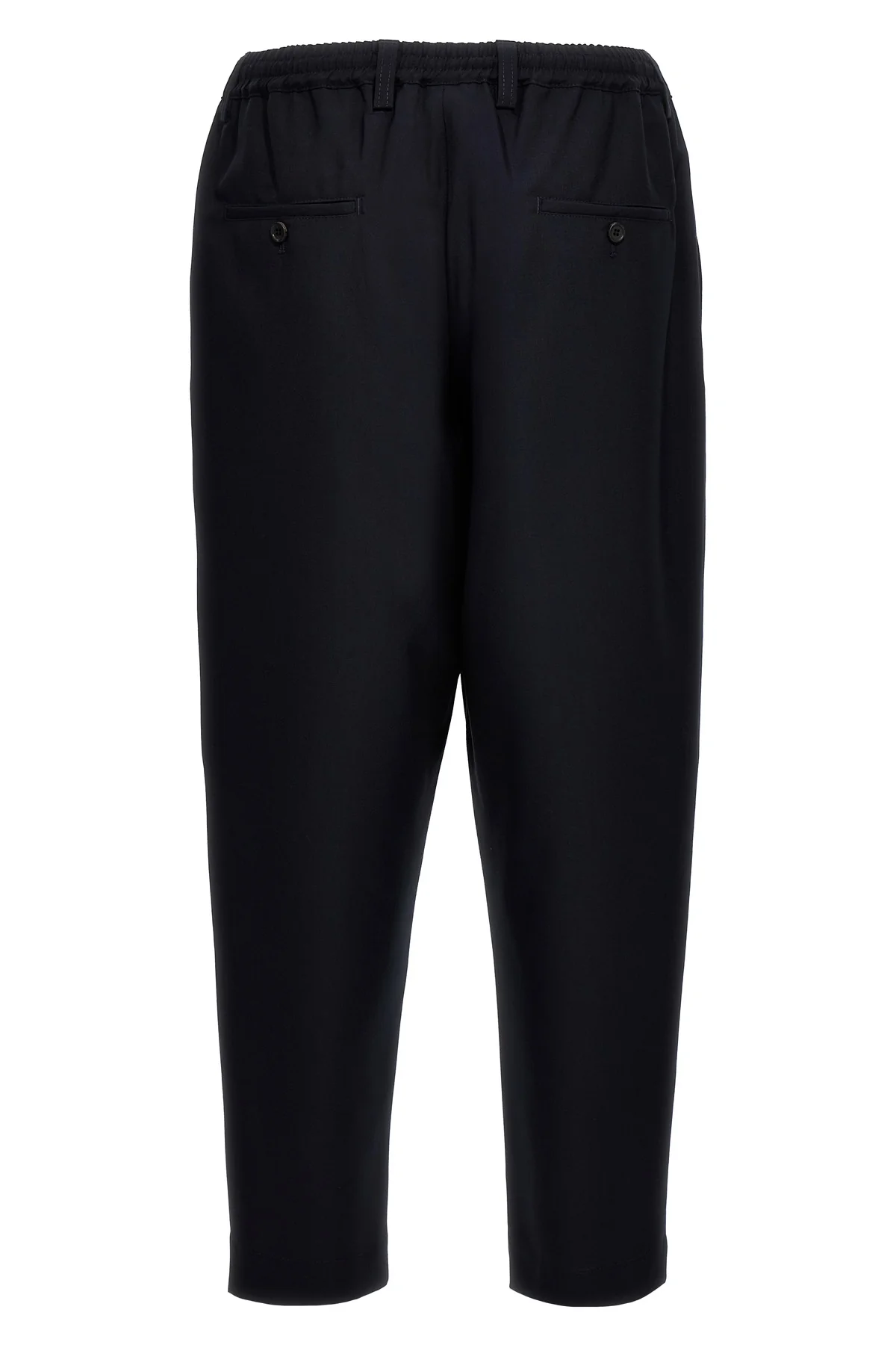 tropical wool cropped pants