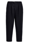 tropical wool cropped pants