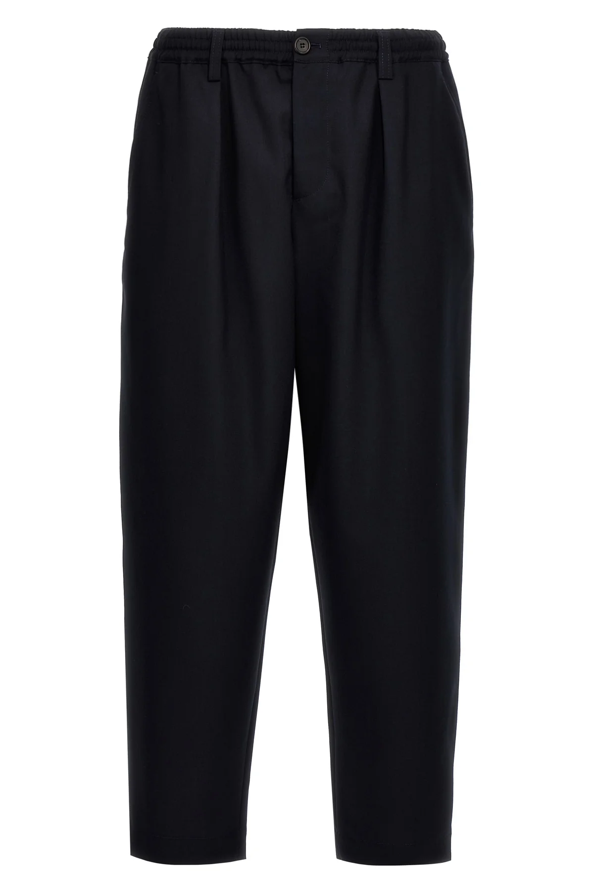 tropical wool cropped pants