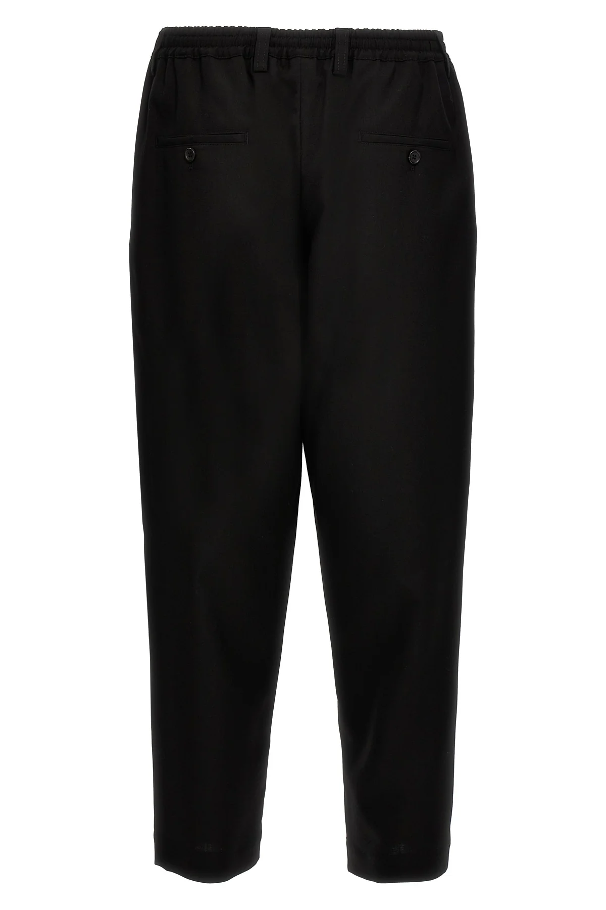 tropical wool cropped pants
