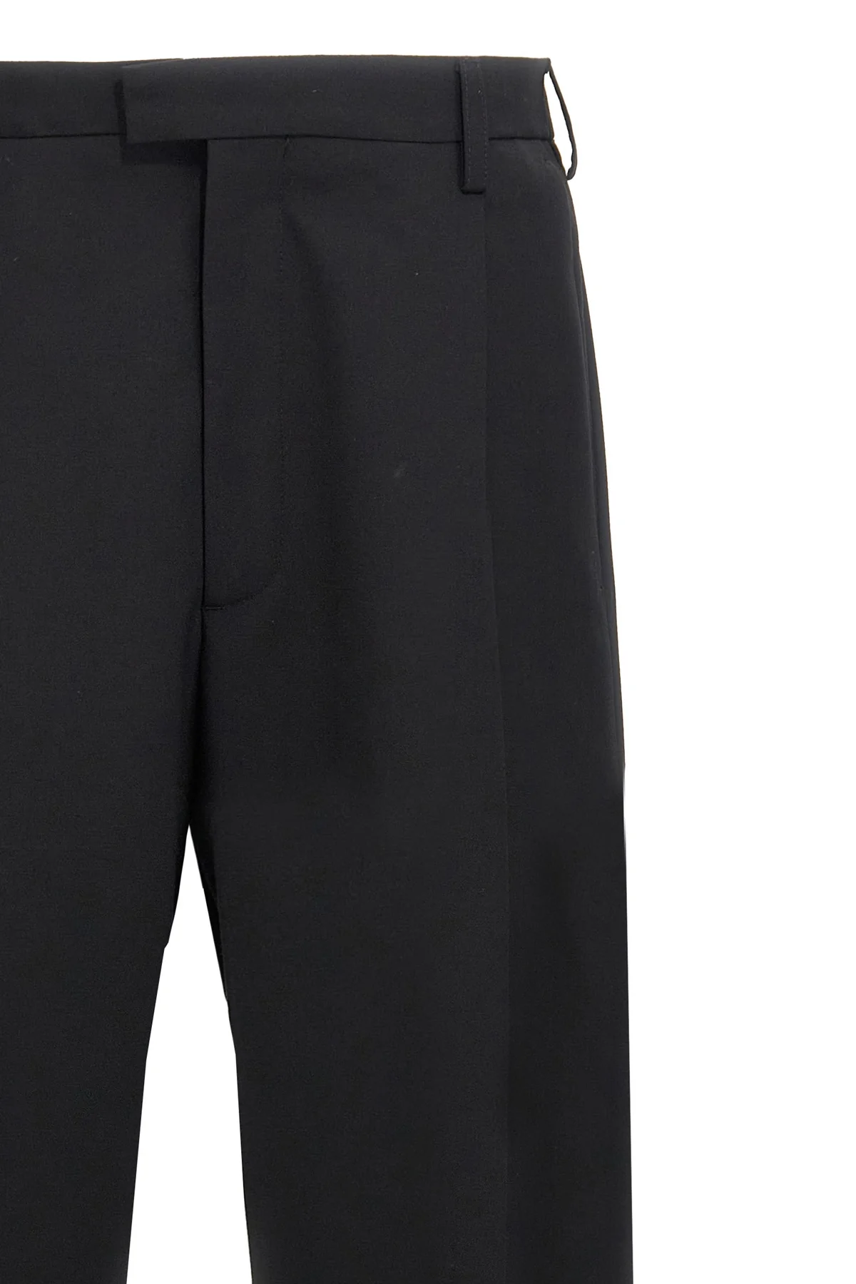 wool blend trousers