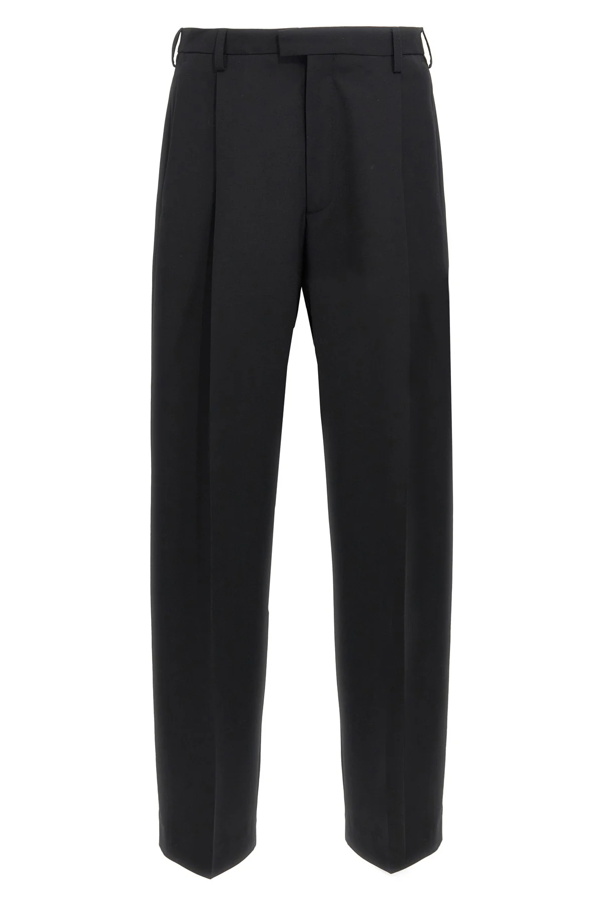 wool blend trousers