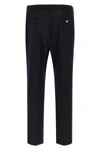 tropical two-tone wool pants