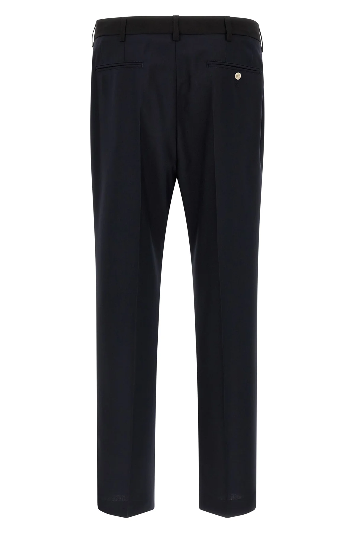 tropical two-tone wool pants