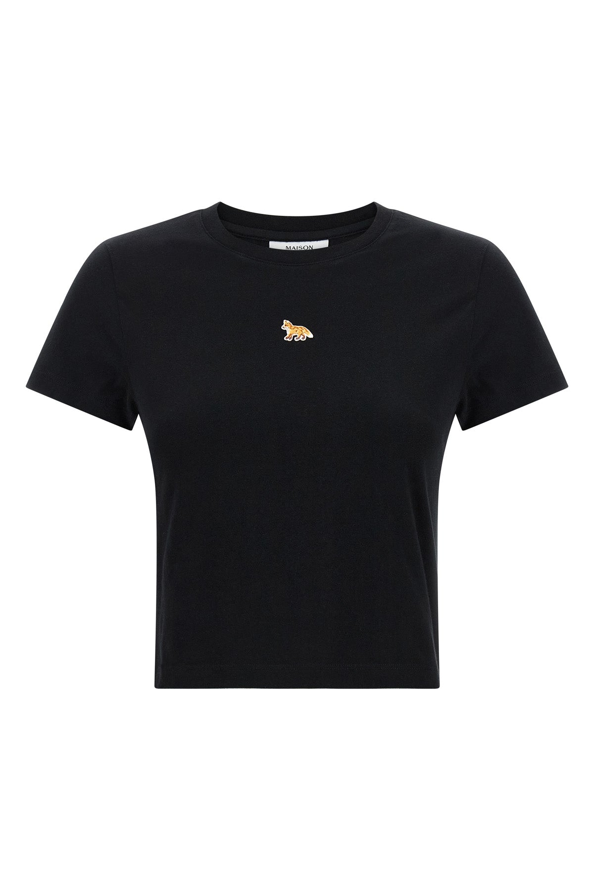 MAISON KITSUNÉ L cotton cropped t-shirt