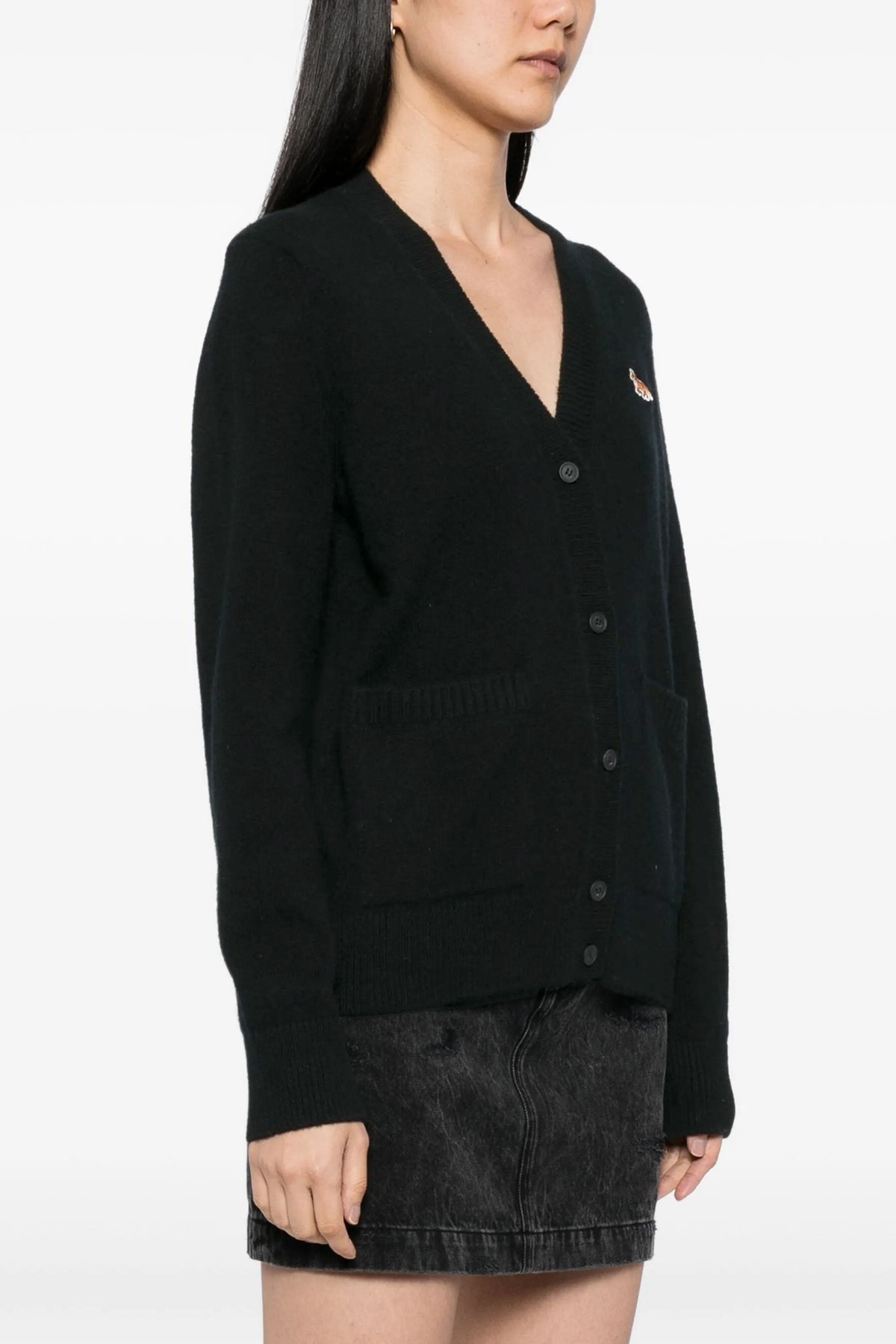 MAISON KITSUNÉ M extrafine wool cardigan