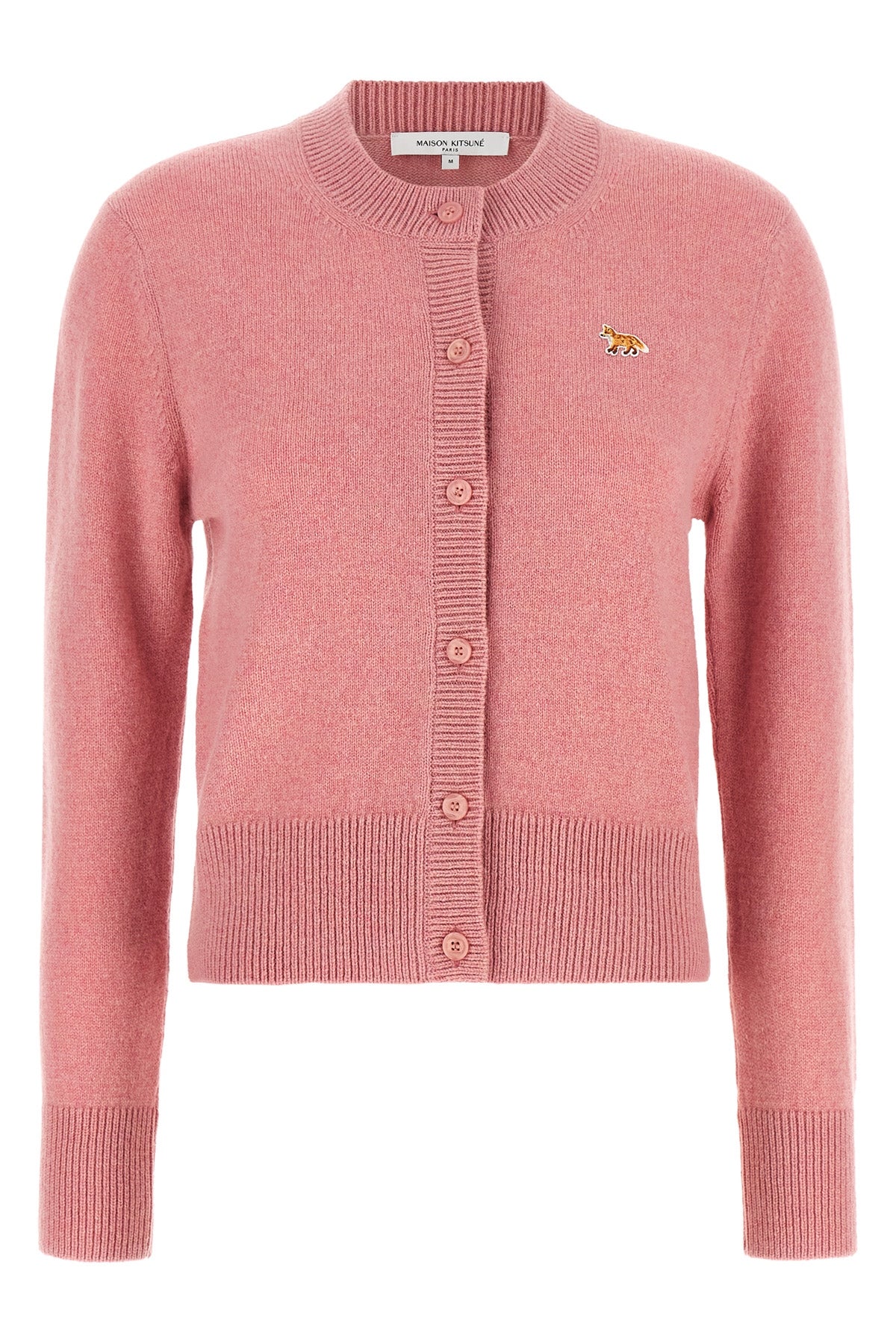 MAISON KITSUNÉ L the maison kitsuné cardigan embodies everyday elegance