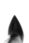 paris texas iconic crocodile print pointed toe boots