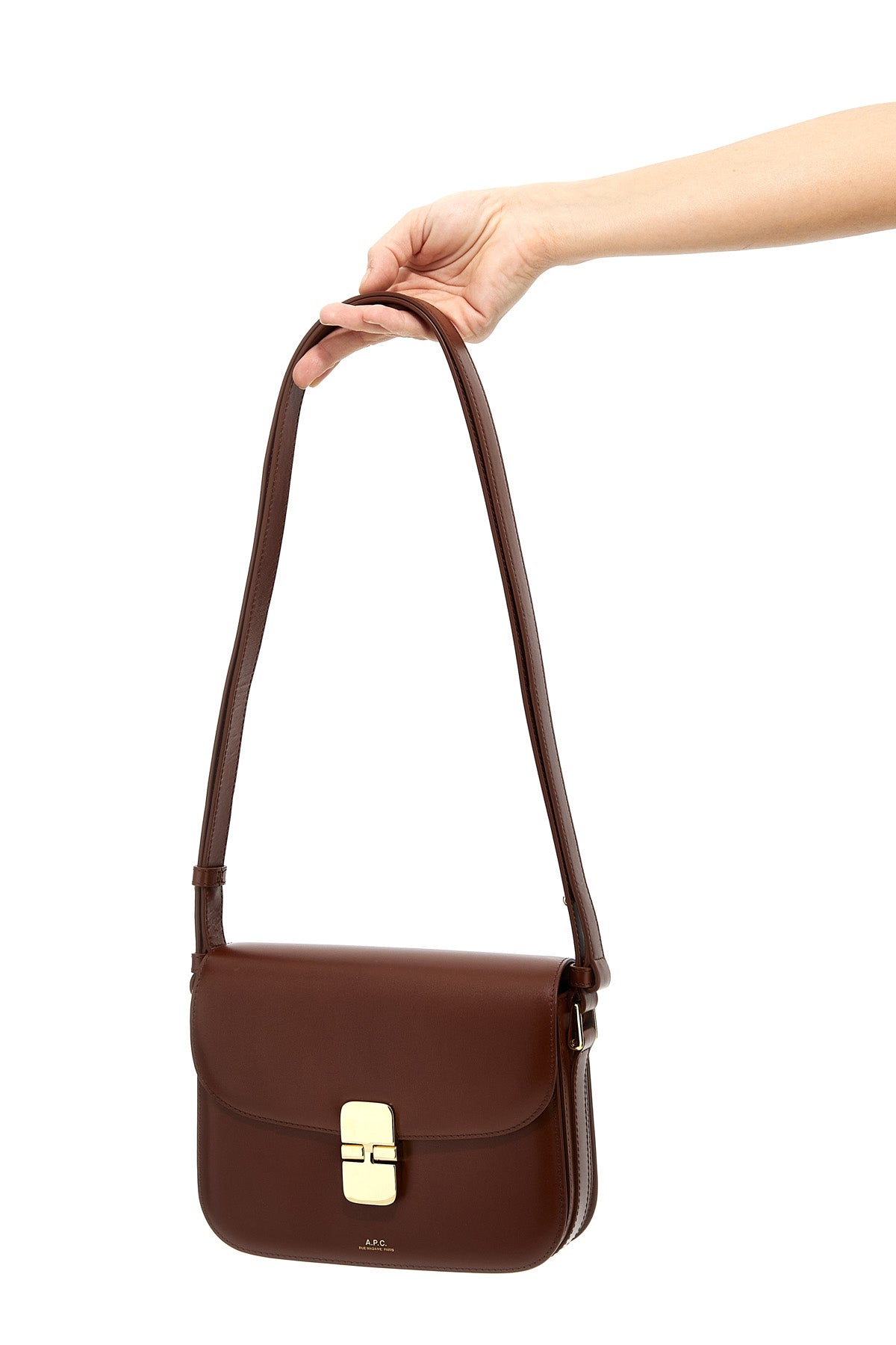 grace small leather crossbody bag