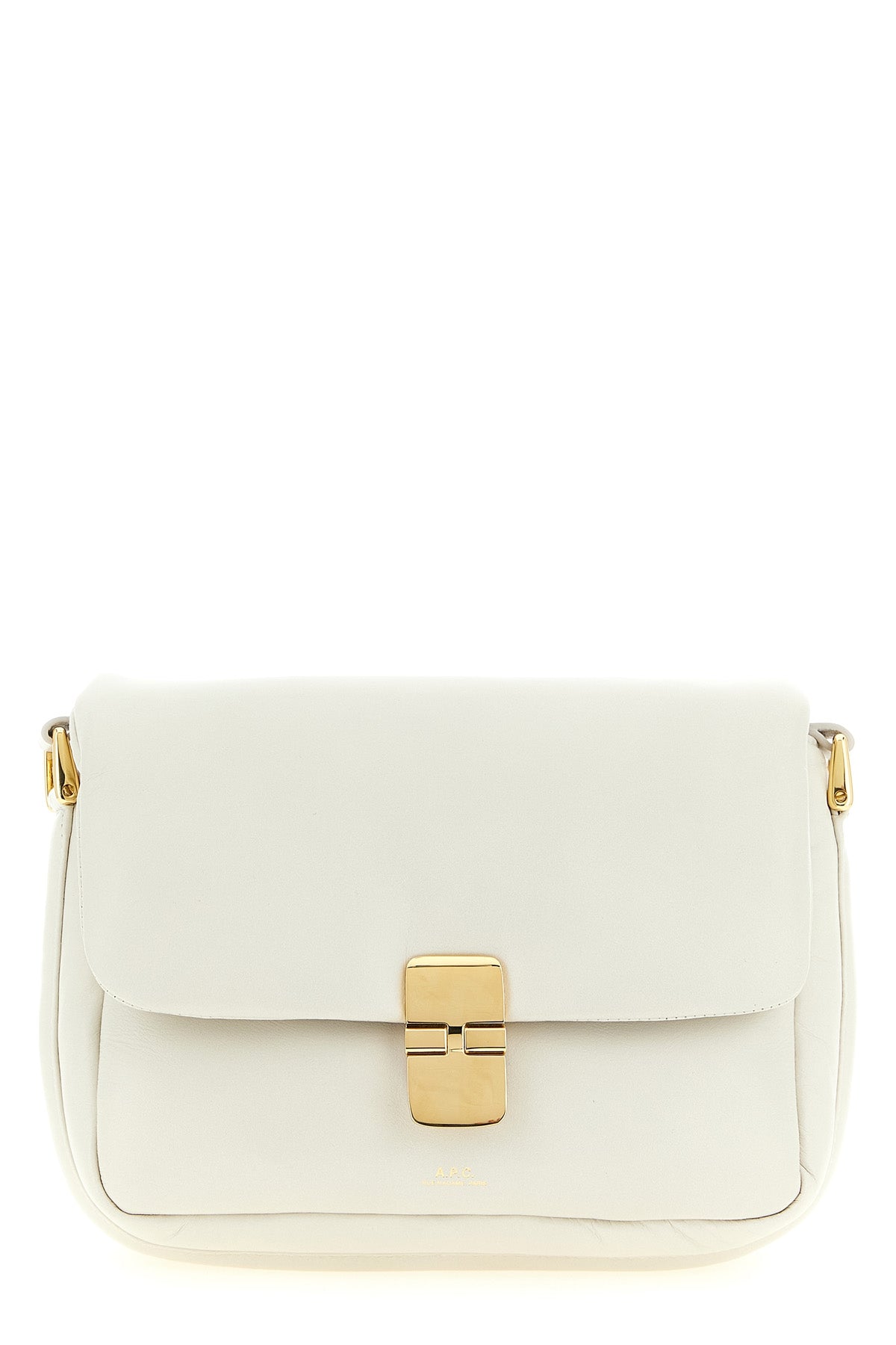 A.P.C. OS small grace soft shoulder strap in soft cowhide leather