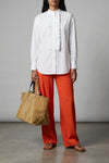 large suede le drummer shopping bag