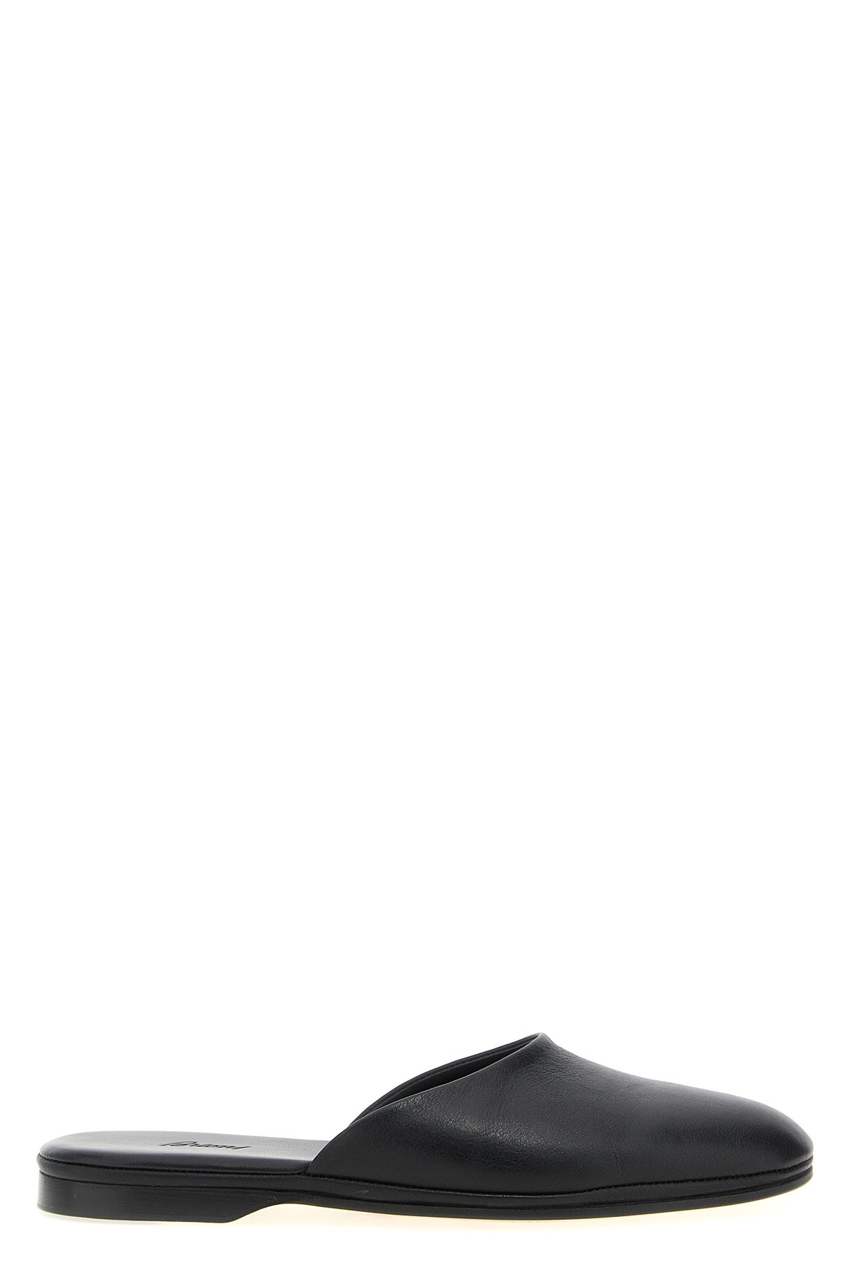 BRIONI 37 leather sabots