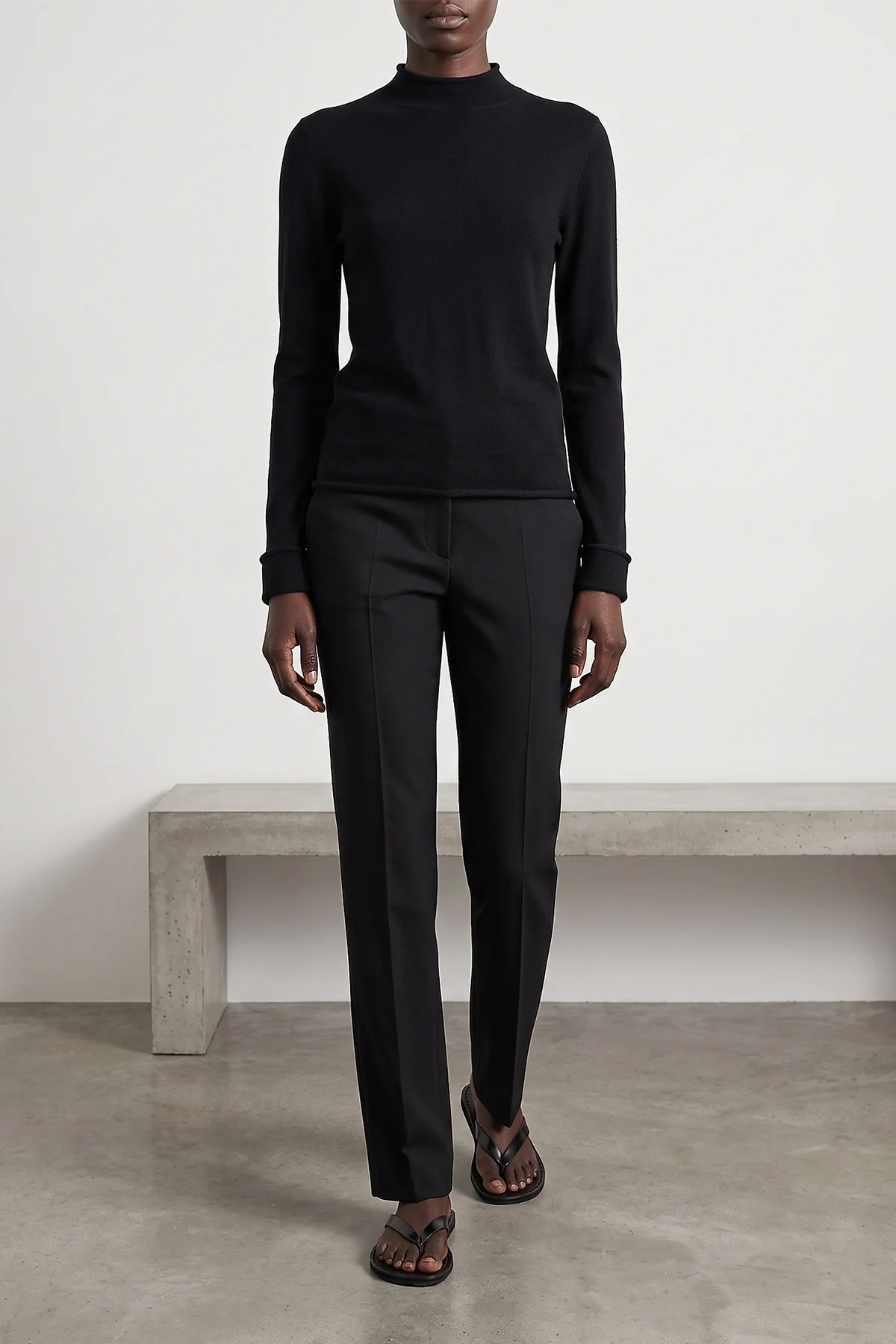 THE ROW M the row phaed jersey sets a new standard of essential luxury through a pure cash