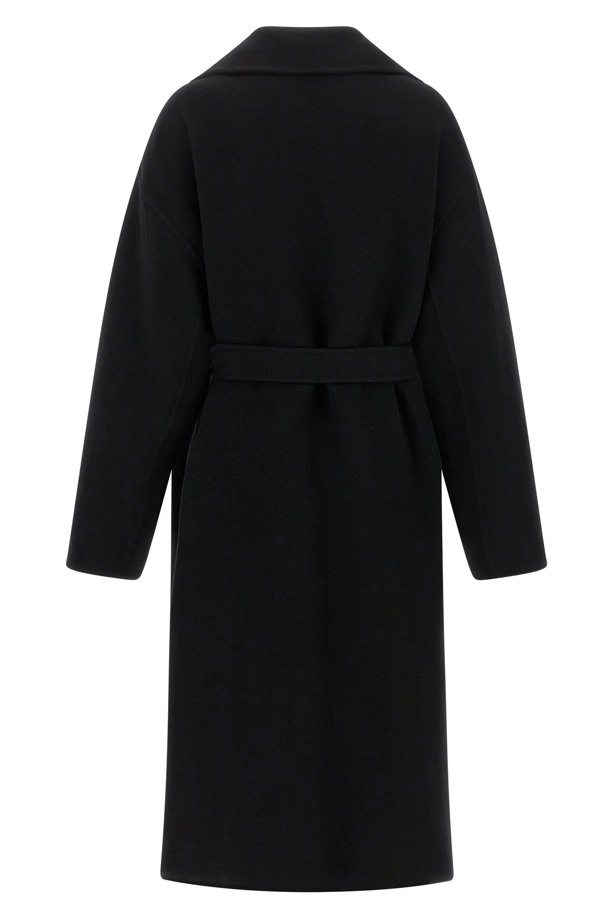 the row ciara coat redefines winter elegance through relaxed volumes and impecca