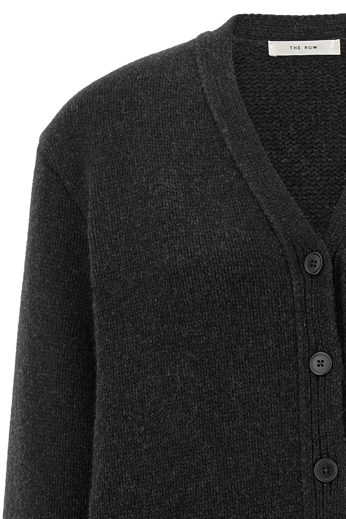 the row pranavi cardigan embodies the essence of silent luxury through an envelo