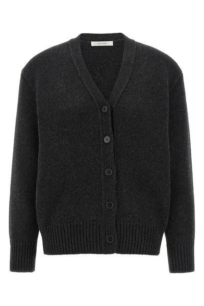 the row pranavi cardigan embodies the essence of silent luxury through an envelo