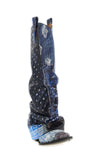 mid cowboy leather boots