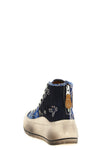 kurt bandana print silk sneakers