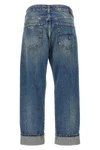 cross over cotton denim jeans