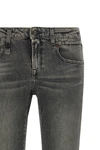 the low-rise jeans r13 tobi boy redefine the bootcut silhouette through an urb