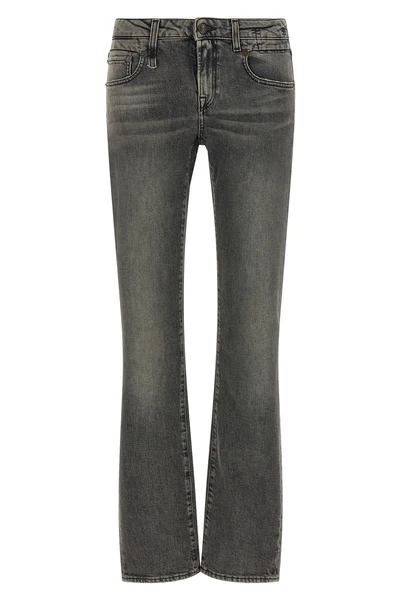 the low-rise jeans r13 tobi boy redefine the bootcut silhouette through an urb