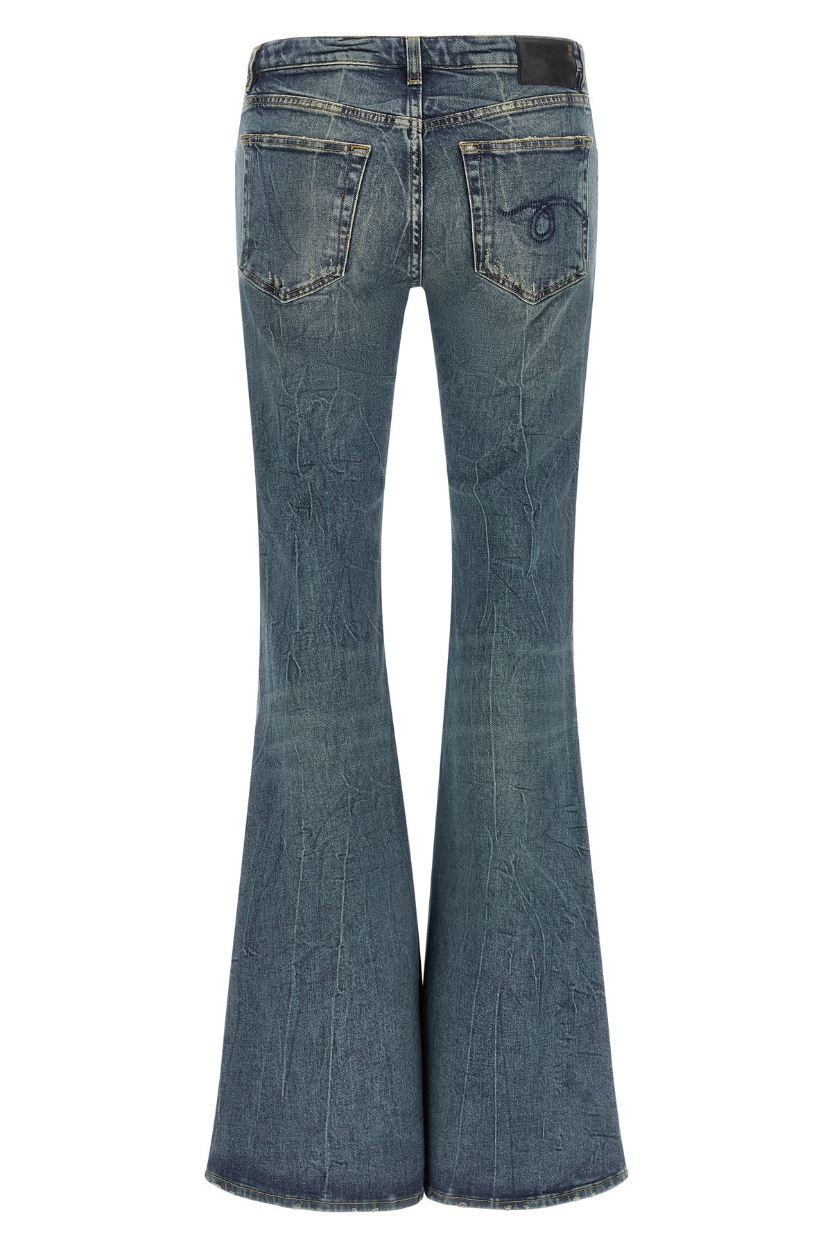 R13 24 the overflow boy flare r13 jeans redefine the denim silhouette through exagger
