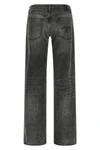 effie used-effect stonewashed cotton denim jeans