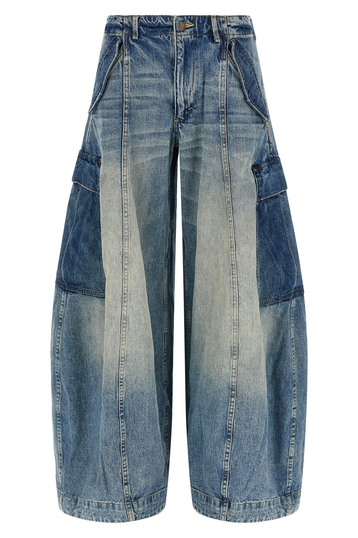 R13 26 the siouxsie field cargo r13 jeans redefine utilitarian codes through a sculpt