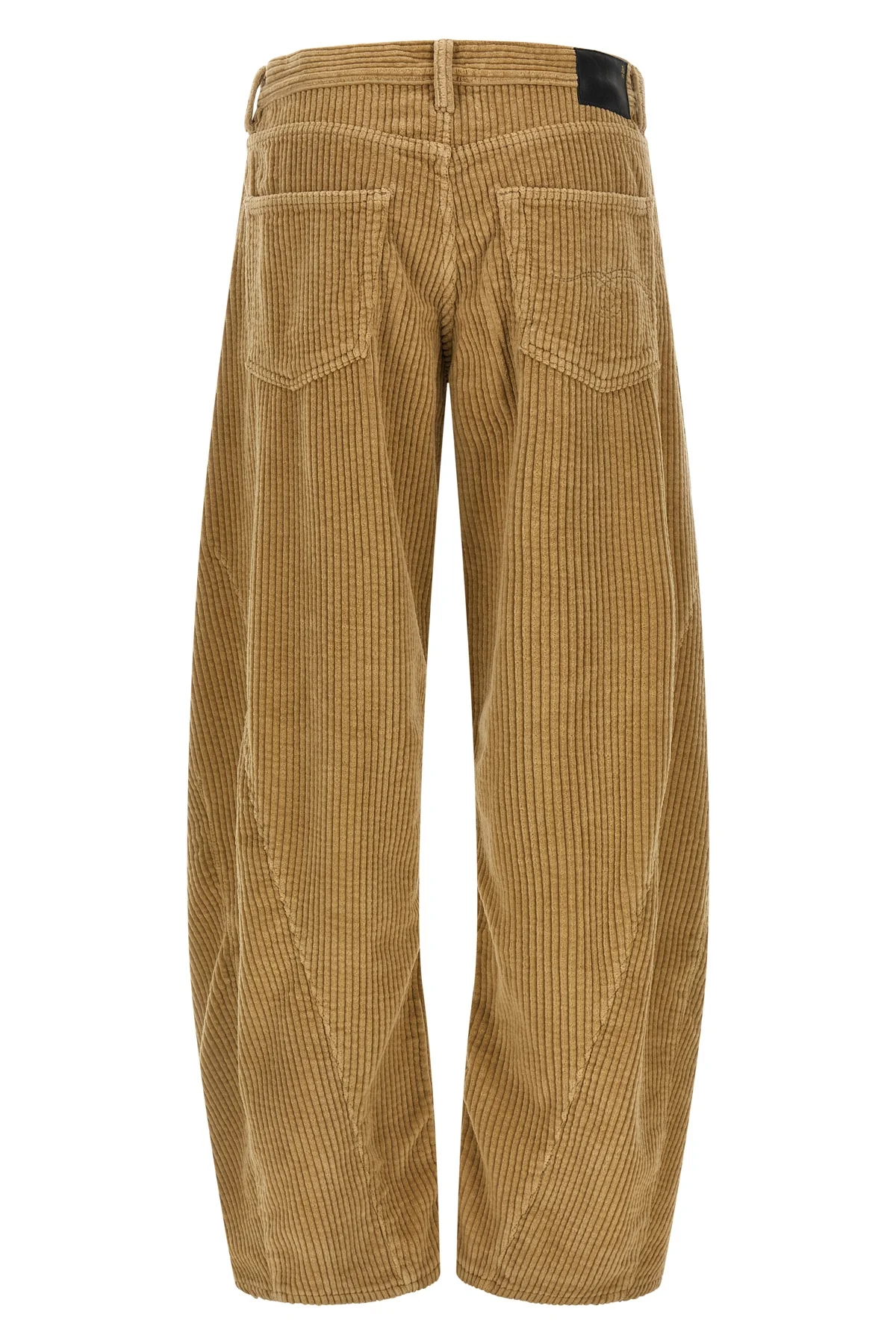 the janine r13 trousers redefine the volumes of the contemporary wardrobe thro