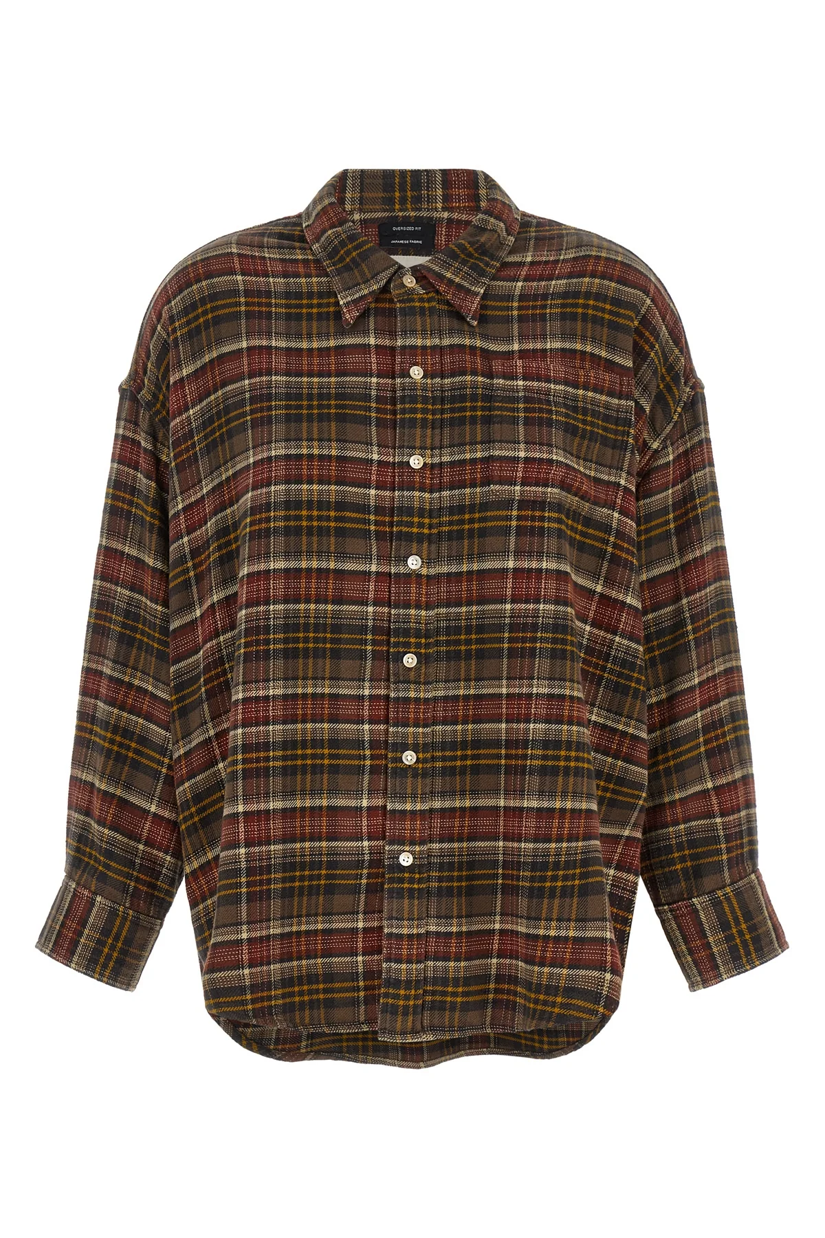 R13 S the r13 shirt redefines casual tailoring through a distinctive oversized silhoue