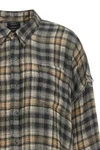 the r13 shirt redefines casual tailoring through a deconstructed aesthetic