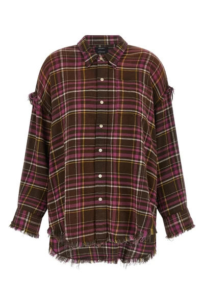 the r13 shirt in pure japanese cotton defines a new deconstructed aesthetic