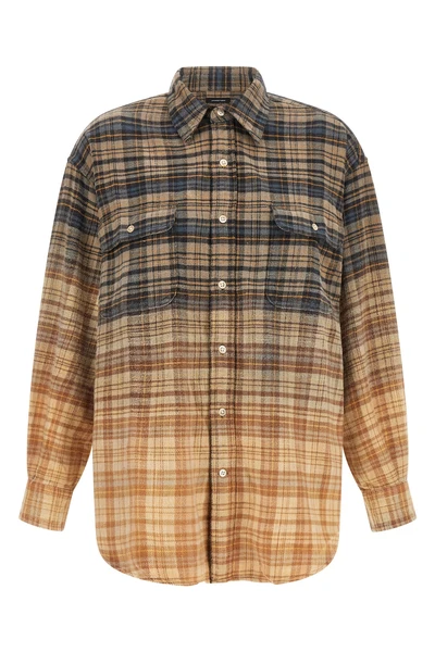 the boyfriend r13 shirt redefines casual tailoring through a strong visual nar