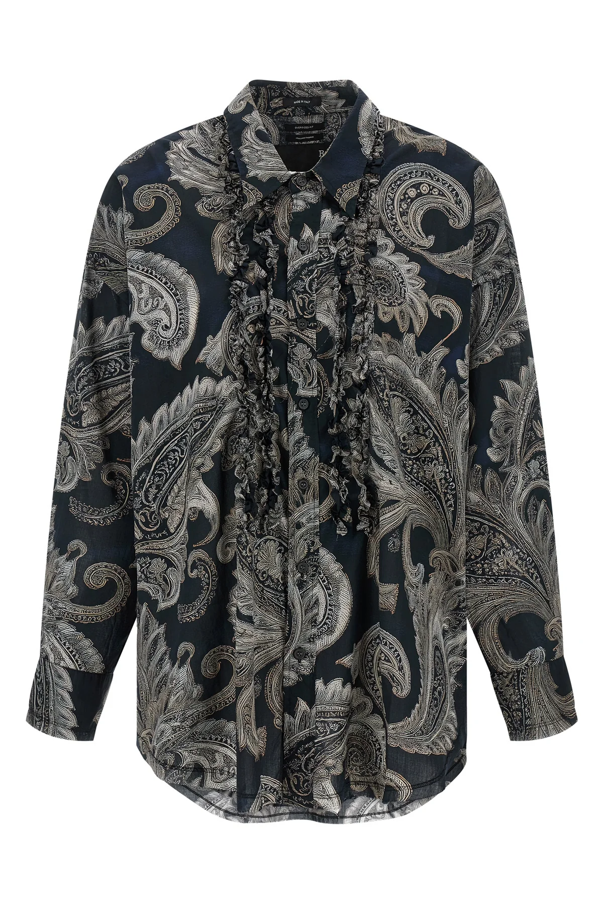 italian cotton gauze shirt