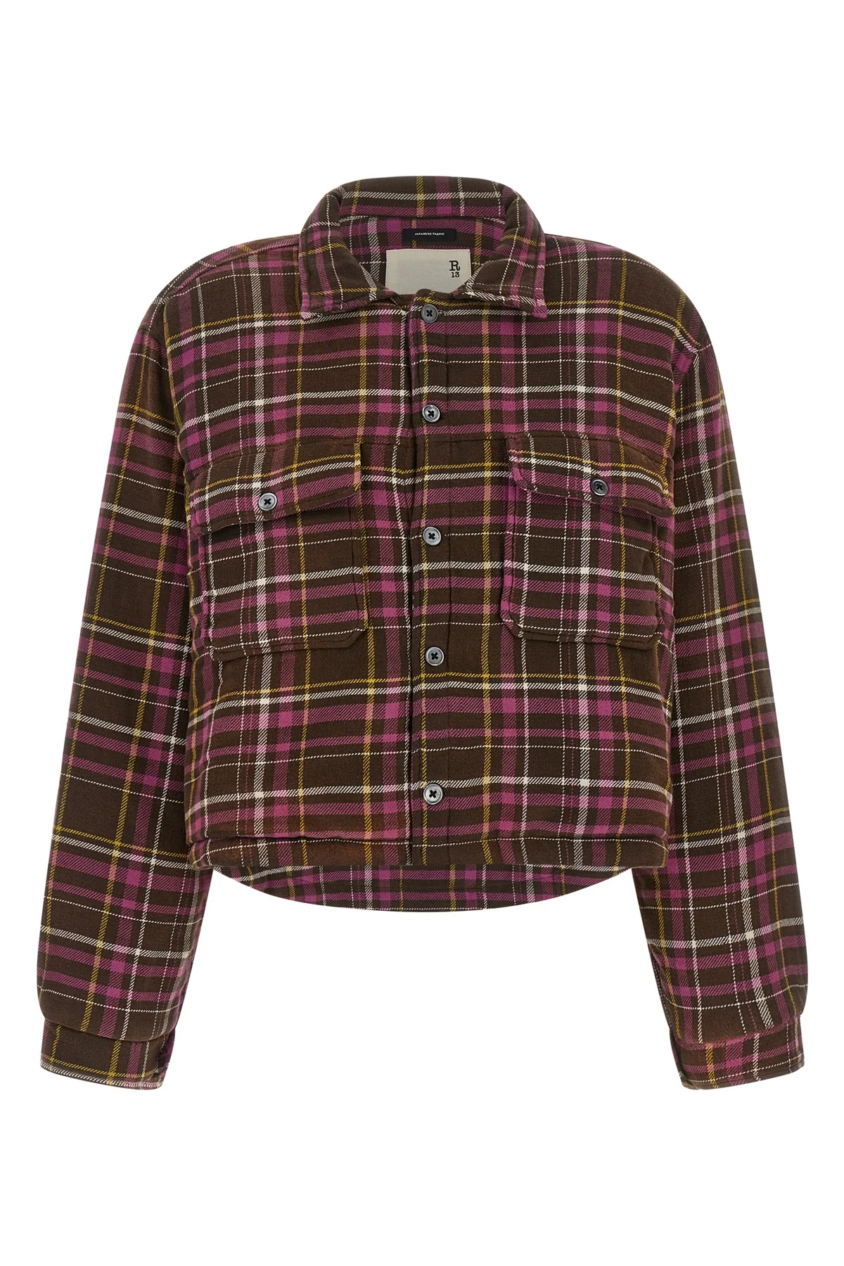R13 M the r13 overshirt redefines the concept of casual outerwear through a structural